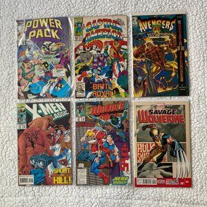 Marvel Comic Books lot of 6 variety